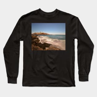 Nubble Light in York ME Cape Neddick Long Sleeve T-Shirt